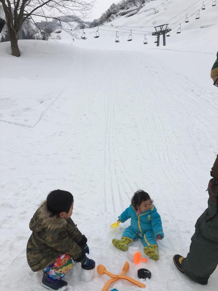 大湯温泉スキー場～初めての雪遊びへ行こう～