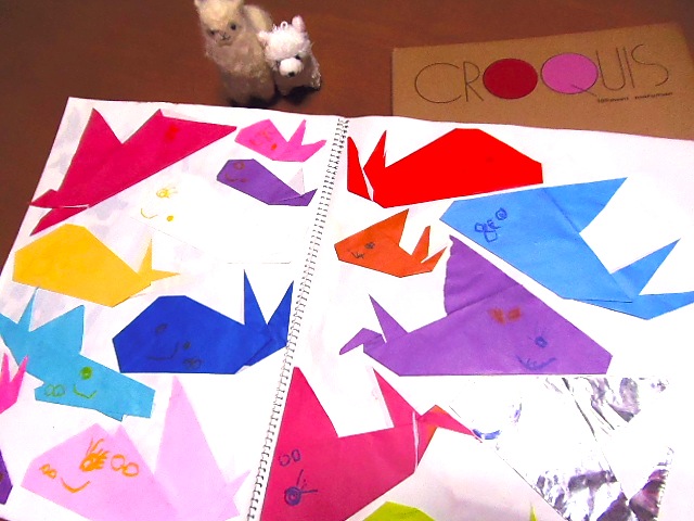 子どもが作った折り紙の作品、素敵に保管しませんか♫
